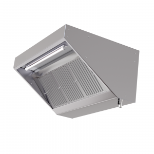 Hotte Snack 700 avec Led et Sans Moteur - Longueur 1400