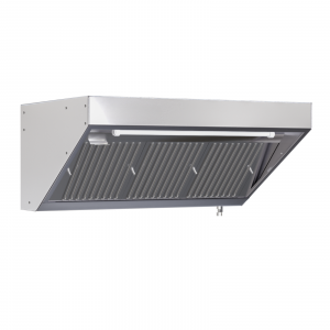 Hotte Snack 700 avec Led et Sans Moteur - Longueur 1400