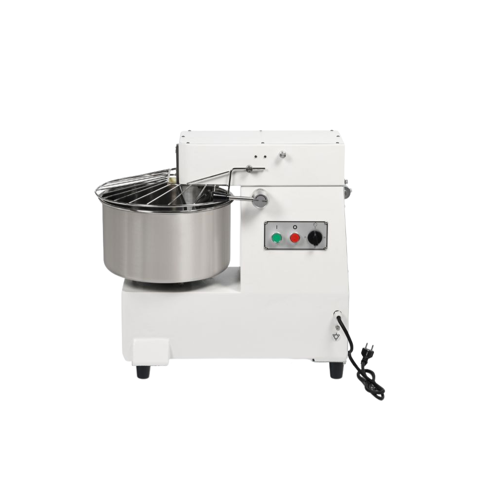 Pétrin 10 L Cuve Fixe et Tête Relevable - 1 Vitesse