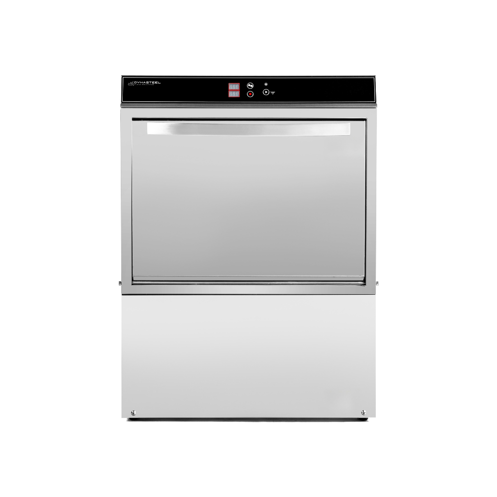 Lave-Vaisselle Professionnel avec Doseur de Liquide de Rinçage et Détergent - 50 x 50 cm