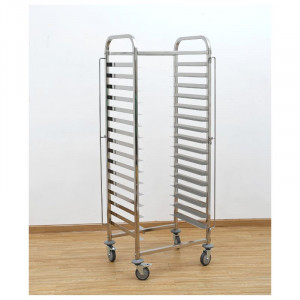 Echelle Pâtissière Inox 16 Niveaux Entrée 600 - 600 x 400 mm