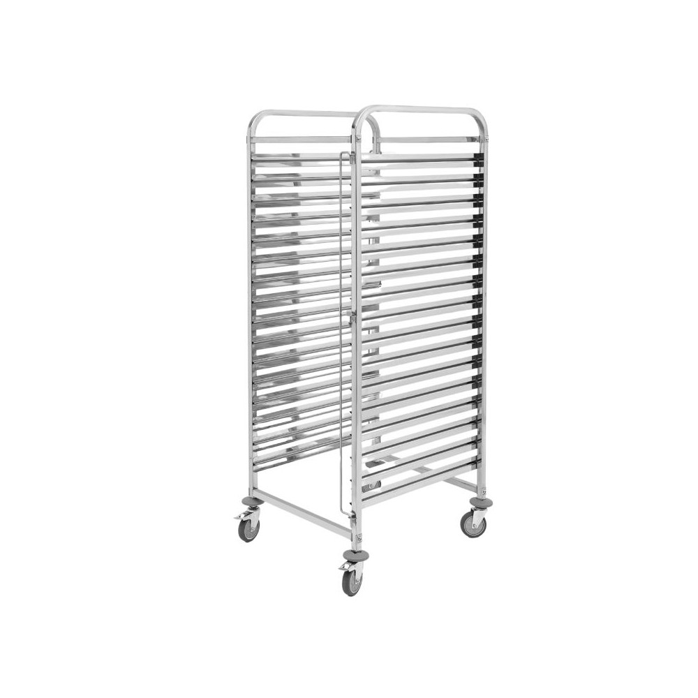 Echelle Pâtissière Inox 16 Niveaux Entrée 600 - 600 x 400 mm