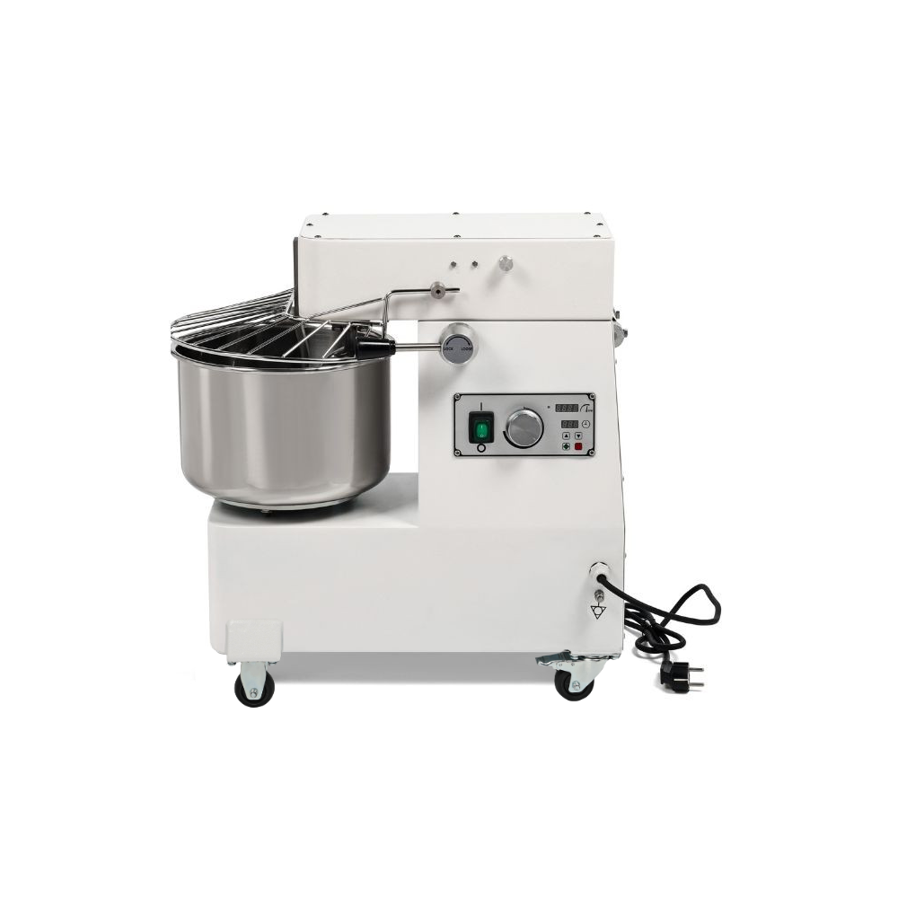 Pétrin 20 L avec Cuve Amovible et Tête Relevable - Vitesse Variable