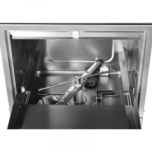 Lave-Vaisselle Professionnelle avec Adoucisseur et Pompe de Vidange - 230 V