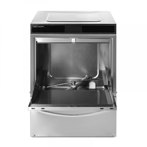 Lave-Vaisselle Professionnelle avec Adoucisseur et Pompe de Vidange - 230 V