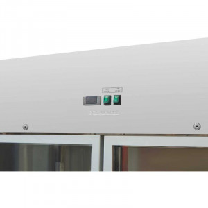 Armoire Réfrigérée Positive 2 Portes Vitrées GN 2/1 1400 L