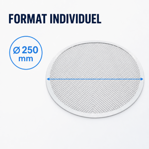 Plaque à Pizza en Aluminium - Ø 250 mm