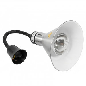 Lampe Chauffante Conique Argentée