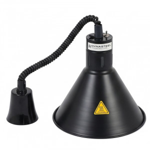 Lampe Chauffante Conique Noire