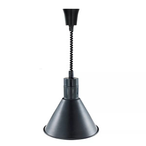 Lampe Chauffante Conique Noire