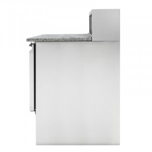 Meuble à Pizza Réfrigéré - 2 Portes - 5 Bacs GN 1/6