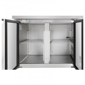 Table Réfrigérée 2 Portes GN1/1 - Profondeur 700