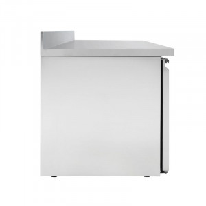 Table Réfrigérée 3 Portes GN1/1 - Profondeur 700 avec Dosseret