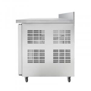 Table Réfrigérée 3 Portes GN1/1 - Profondeur 700 avec Dosseret