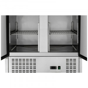 Saladette Compacte 2 Portes  - Avec Couvercle coulissant
