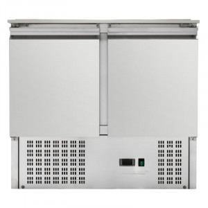 Saladette Compacte 2 Portes  - Avec Couvercle coulissant