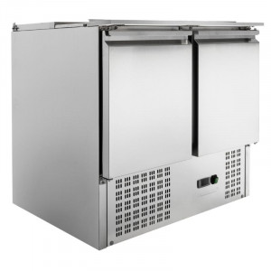 Saladette Compacte 2 Portes  - Avec Couvercle coulissant