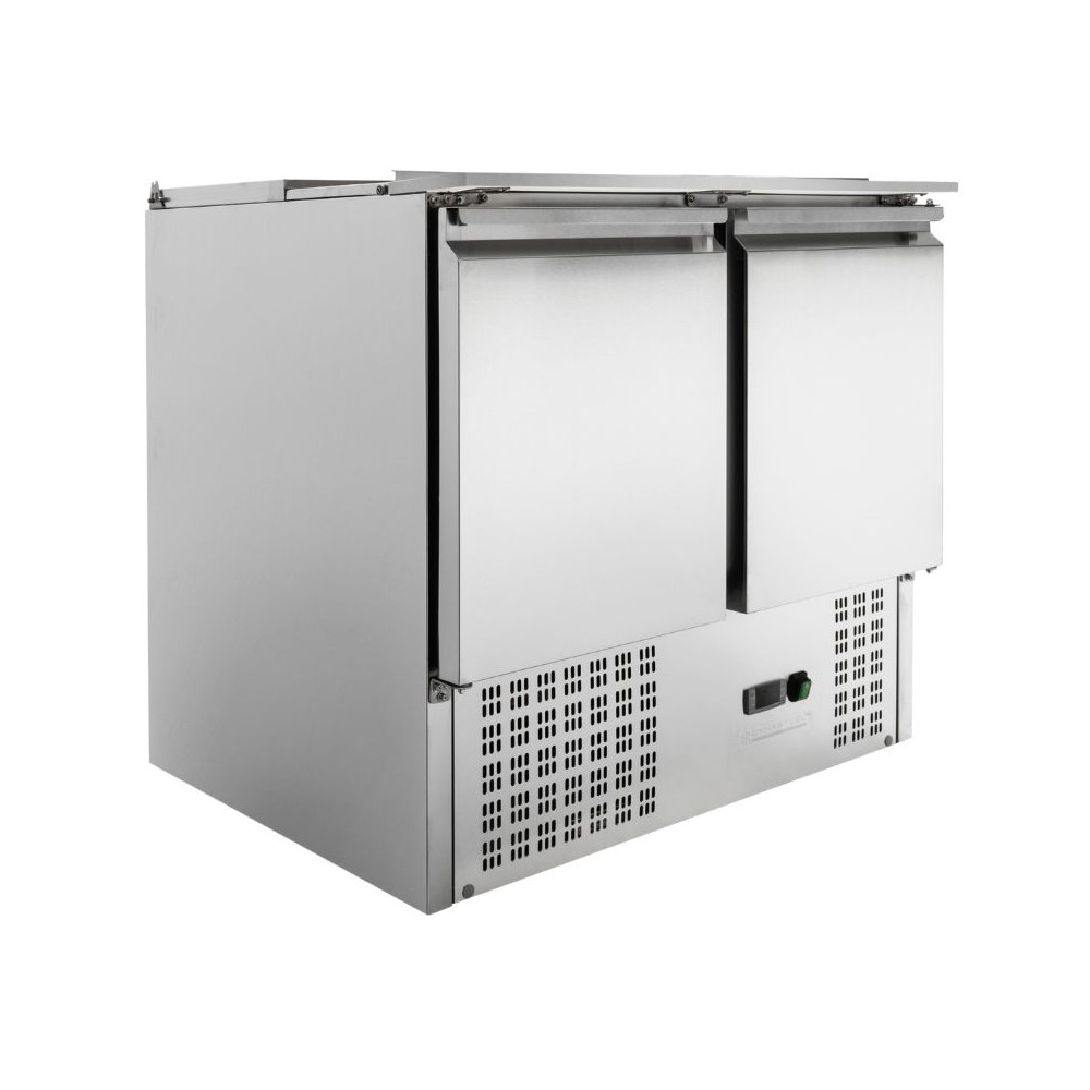 Saladette Compacte 2 Portes  - Avec Couvercle coulissant