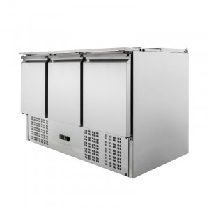 Saladette Compacte 3 Portes  - Avec Couvercle Coulissant