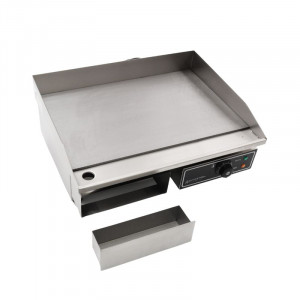 Plancha Électrique Professionnelle - Lisse 55 cm