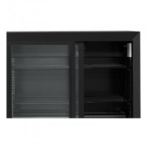 Arrière-Bar Réfrigéré Skinplate - 3 Portes Vitrées Coulissantes - 328 L