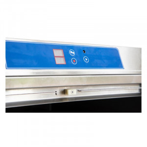 Lave-Vaisselle Professionnel avec Doseur de Liquide de Rinçage et Détergent - 50 x 50 cm