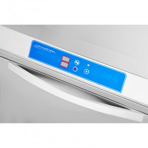 Lave-Vaisselle Professionnel avec Doseur de Liquide de Rinçage et Détergent - 50 x 50 cm