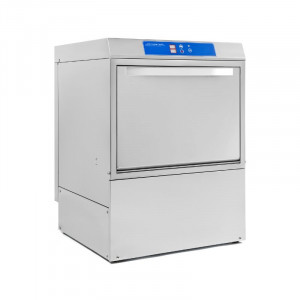 Lave-Vaisselle Professionnel avec Doseur de Liquide de Rinçage et Détergent - 50 x 50 cm