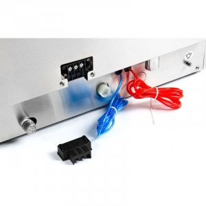 Lave-Vaisselle Professionnel avec Doseur de Liquide de Rinçage et Détergent et Pompe de Vidange - 50 x 50 cm
