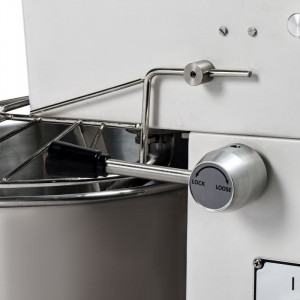 Pétrin 30 L Cuve Fixe et Tête Relevable - 1 Vitesse